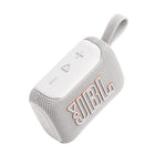 JBL Go 5 Ultra-Portable Bluetooth Speaker - White-Up to 10 hours with Playtime Boost