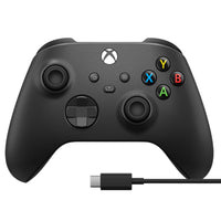 Xbox Core Wireless Gaming Controller with USB-C Cable-MODERNIZED DESIGN: Sculpted surfaces and refined geometry for enhanced comfort and effortless control during gameplay
