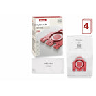 Miele 3D FJM Dustbags - 4 Pack-Dust bags and filters included - Box contains four (4) Miele HyClean Air FJM vacuum cleaner bags, one (1) Miele AirClean filter and one motor protection filter.