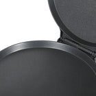 Commercial Chef 12" Countertop Pizza Maker-NONSTICK COATED BAKING PLATE: Bakes your crust to perfection. And makes clean up easy. Bake fresh homemade pizzas or flatbread topped the way you like it without even turning on an oven.