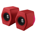 Hecate by Edifier G2000 Bluetooth Multi-Input Gaming Stereo Speakers with RGB Lights - Red-Professional acoustic-team tuning, EQ adjustment with Game, Music and Movie three modes for multiple usage and outstanding sound effect