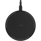 Belkin 15 W Wireless Charging Pad with Power Supply-LED indicates safe and successful charging