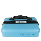 Reebok The Captain Collection Hardside 21.5" Carry-On Luggage - Azure-Signature lined with dividing panel, practical pockets and tightening straps to keep content organized and in place
