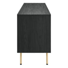 Modway Chaucer 69.5" Sideboard - Black-Adjustable Feet