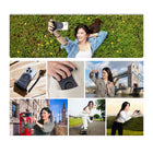 Adam Elements SELFIE Shot Magnetic Hand Grip Power Bank - 5,000 mAh - Black-Added Security: Comes with a wrist strap and magnetic ring for added security during use, ensuring your device stays safe