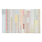 MotherWord 2026-2027 Magnetic Family Fridge Calendar - 9-1/2" H x 15" W - English-Super strong magnets for fridge hanging