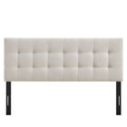 Modway Emily Fabric Upholstered Full Size Headboard - Linen-Assembly Required