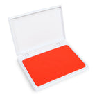 Ready 2 Learn Jumbo Washable Stamp Pad - Orange - 6.2" L x 4.1" W - 2 Pack-Safe For Ages 3+ - This kid-friendly, non-toxic ink pad is a safe craft resource for little artists. Children love to use it with stamps or create fingerprint art.