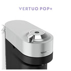 Nespresso Vertuo Pop+ Deluxe Coffee and Espresso Machine by De'Longhi - Silver-Bluetooth smart technology and WI-FI ensure you to always get the best and up-to-date Nespresso coffee experience thanks to the automatic software update on your Vertuo Pop+ machine