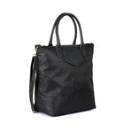Karla Hanson Millie Women's Rose Print Foldable Shopping Bag - Black-40W x 40H x 17D cm