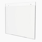 Deflecto Classic Image Sign Holder - 11"W x 8.5"H - Clear-Easily switch out signs without removing holder from the wall