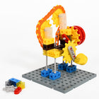 Learning Advantage edxeducation My Gears - Machine Set - Set of 181-Extend your linking cube collection: This gear toy set is compatible with 2 cm Linking Cubes (sold separately). Extend your collection with these twisting, turning models.