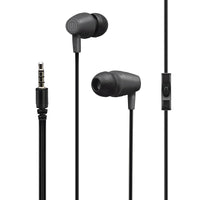 Wicked Audio Hiro Wired Earbud With Mic Black-Wired EarBud w Mic