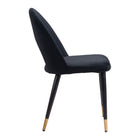 Zuo Menlo Dining Chair - Black - Set of 2-3 year limited warranty