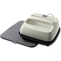 Cricut EasyPress SE Handheld Heat Press with Mat - 9" x 9" - Taupe-Press With the Best: Designed and built by the brand you know and trust, Cricut heat presses are the perfect complement to a Cricut cutting machine - engineered for versatility, ease of use, and pro-looking results every time