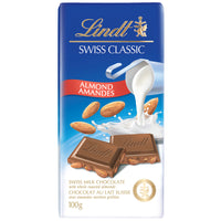 Lindt Swiss Classic Bar - Milk Almond-Lindt delivers a unique chocolate experience with a distinctly smooth taste.