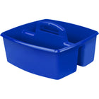Storex Large Caddy - Blue - 3 Pack-2 big compartments with inside measurements: 11.25" long x 4.25" wide x 4.5" deep