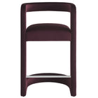 Modway Winslow Performance Velvet Counter Stool - Mulberry-7