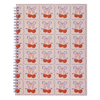 Pep Rally Coil Notebook - 8" H x 10" W - 80 Sheets - Bonjour Bestie-80 college-ruled sheets for note-taking