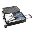 Bugatti Brussels 3-Piece Hardside Luggage Set - ABS - Black-Telescopic trolley handle with multi-stage locking heights