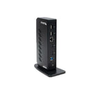 Plugable USB 3.0  USB-C Dual Monitor Universal Laptop Docking Station-Compatibility—Universal docking station for laptop is compatible with Windows 11, 10, 8.x, and 7 systems, macOS 10.14+, and ChromeOS 100+. Plug and play driver installation via Windows Update, manual driver installation required on Mac. Linux not supported. Dock does not charge host PC