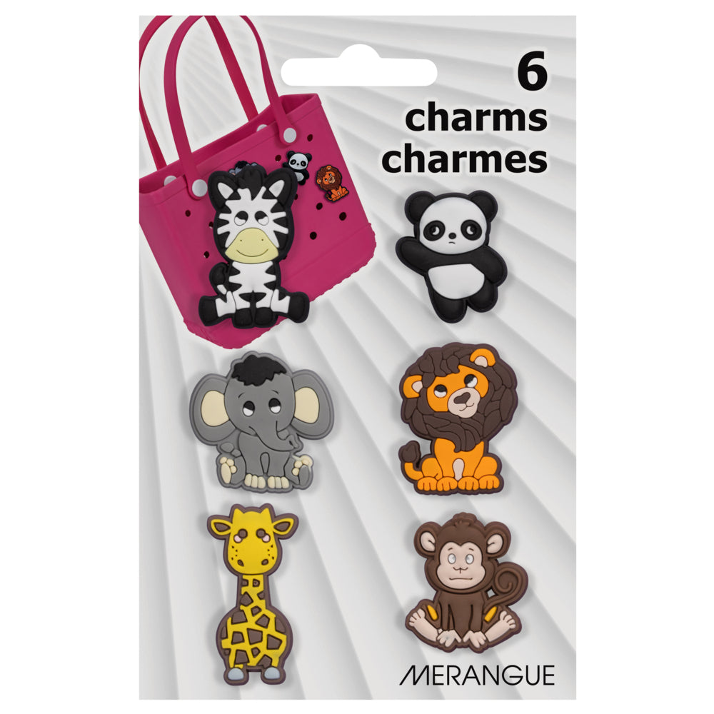 Merangue Small Charms - Animals - 6 Pack | staples.ca