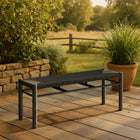 Zuo Iska Bench - Black-Furniture Colour: Black