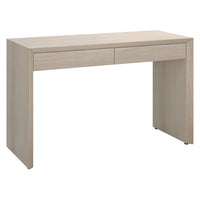 Hudson&Canal Pembroke 48'' Desk - Alder White-A modern contemporary design for your home office, kitchen nook, den, and more