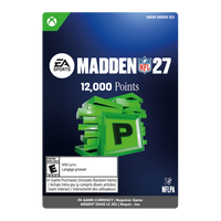 Madden NFL 27: 12000 Madden Points for Xbox Series X|S [Digital Download]-Genre: Sports