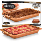 Gotham Steel Nonstick Air Fryer Pan with Basket for Oven-Dishwasher safe for easy clean up
