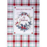 Rosedale Gold 5-1/2" x 8" Christmas Greeting Cards/Envelopes - 6 Pack-Card shop quality greeting cards