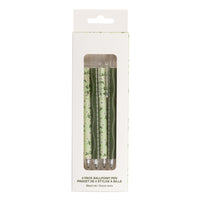 Moments of Joy Pens - 1.0mm - Green - 4 Pack-Includes 4 push-action ballpoint pens in coordinating green patterned designs
