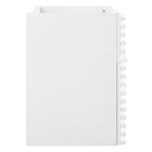 Modway Render 18" Wall-Mount Bathroom Vanity Cabinet - White-Full-Extension Drawer