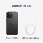 Apple iPhone 14 Pro Max 6.7" Super Retina XDR - 1 TB - Space Black - Bell and Virgin Plus-iOS 16 offers even more ways to personalize, communicate and share