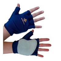 Impacto 501-10 Fingerless Impact Glove Liner, Small-Anti-impact and anti-vibration work glove