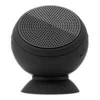 Speaqua Barnacle Vibe 3.0 Portable Waterproof Bluetooth Speaker with Built in Storage - Manta Ray Black-100% Waterproof (IP68)