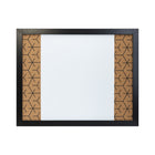 Quartet Magnetic Dry Erase Combination Board - 20" x 16" - Black Wood Frame-3-IN-1: Jot down your to-do lists, securely pin notes, photos, and papers on the cork surface using the included push pins, or attach items with the magnet on the magnetic surface.