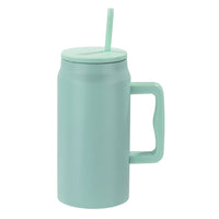 General Supply Goods + Co Goods + Co Stainless Steel Mega Tumbler - 1.35 L - Mint-Large 1.35 L (45 oz) capacity for extended hydration