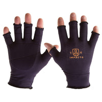 Impacto 505-00 3/4 Finger Impact Glove Liner, Extra Large-Anti-impact and anti-vibration work glove