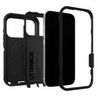 OtterBox Defender Pro Compatible with MagSafe Case with Holster for iPhone 17 Pro - Black-All-over texture delivers greater grip that helps prevents drops before they happen