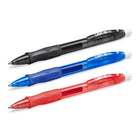BIC Gelocity Gel Pens Retractable – 0.7 mm – Black – 4 Pack-4 pens per pack