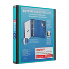 Staples Better Binder - 1" - Teal-Longer lasting, easier to use