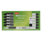 Staples Icebreaker Ballpoint Pens - 1.0 mm - Black - 12 Pack-Great value