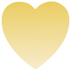JAM Paper Standard Label Rolls - Heart Shaped - 1 1/8 x 1 1/8 - Gold Matte Foil - 125 Labels/Roll-Size: Heart ( 1 1/8 x 1 1/8 Inches ) | Printer friendly labels are easy to create and customize.