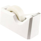 JAM Paper Modern Tape Dispenser, White-Colourful Tape Dispenser