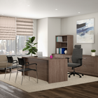 Offices to Go Swift High Back Synchro-Tilter Office Chair with Headrest - Grey-Raise or lower to position lumbar support in your lumbar area, reducing the likelihood of back pain
