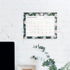 Emily Ley Simplified 2027 Compact Wall Calendar - 11" x 8-1/2" - Berry Floral - Bilingual-One month per page format has unruled daily blocks for plenty of space to jot down reminders, events and to-do’s