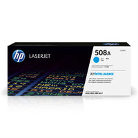 HP 508A (CF361A) Cyan Original LaserJet Toner Cartridge-Standard toner cartridge, up to 5000 pages