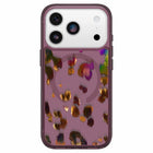 OtterBox Symmetry Clear Compatible with MagSafe Case with Camera Control for iPhone 17 Pro - Leopard Shift Pink-Integrated technology designed to support seamless interaction with Camera Control