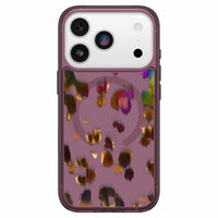 OtterBox Symmetry Clear Compatible with MagSafe Case with Camera Control for iPhone 17 Pro - Leopard Shift Pink-Integrated technology designed to support seamless interaction with Camera Control